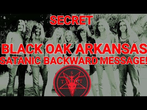 Secret Satanic Backward Message REVEALED! Black Oak Arkansas -When Electricity Came To Arkansas Live