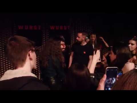 Wurst im WUK Wien 2.11.2019 - Autogrammstunde Teil 2