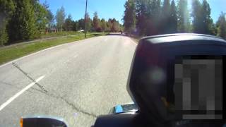 preview picture of video 'Driving from Mäntsälä to motorcafe in nikkilä.'