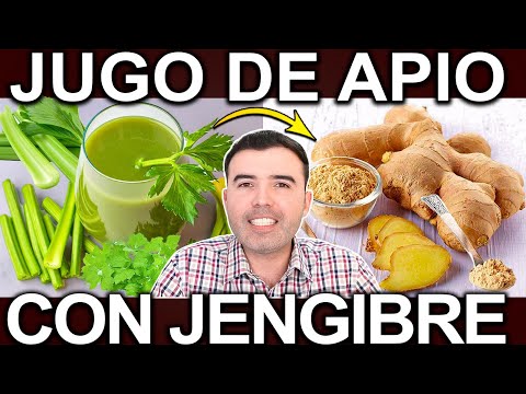 CELERY JUICE WITH GINGER EVERY MORNING