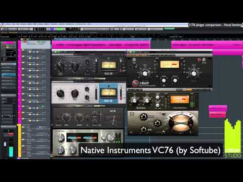 Comparison of 1176 compressor plug-ins - Limiting a vocal