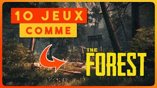 10 Jeux Comme THE FOREST ! (Survie - Craft - Construction)