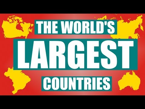 The Largest Countries in the World (By Size)