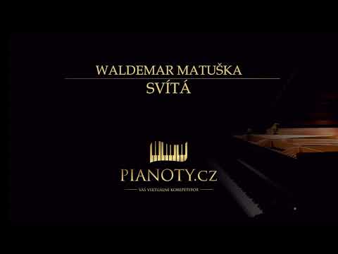 Waldemar Matuška - Svítá (klavírní doprovod / karaoke)