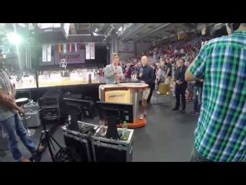 Basketball Supercup 2014 - Impressionen aus der TV Produktion