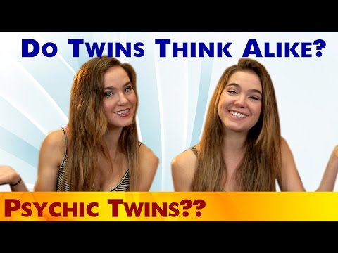 Do Twins Think Alike? Nina and Randa