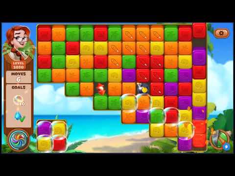 Lost Island Blast Adventure Level 1050 - NO BOOSTERS 🏝️ | SKILLGAMING ✔️