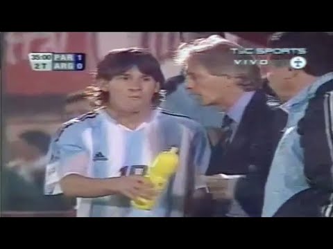 ARG 02. Lionel Messi vs Paraguay - Qualifiers WC 2006 (Away) 05-06