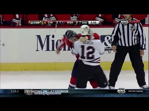 Kyle Beach vs Tom Wilson Sep 20, 2013