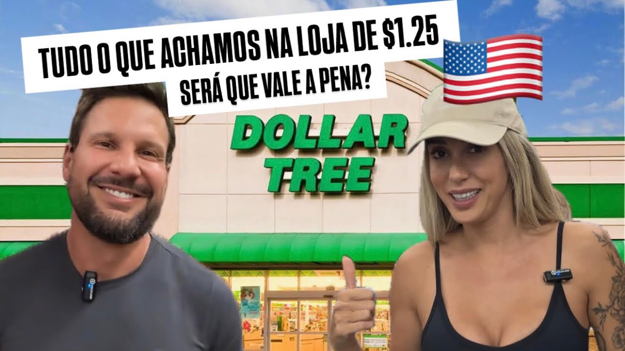 A LOJA MAIS BARATA DE ORLANDO: TOUR COMPLETO NA DOLLAR TREE! 🇺🇸