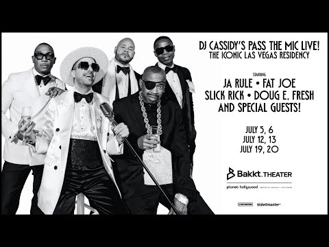 DJ Cassidy's Pass The Mic Live! The Iconic Las Vegas Residency