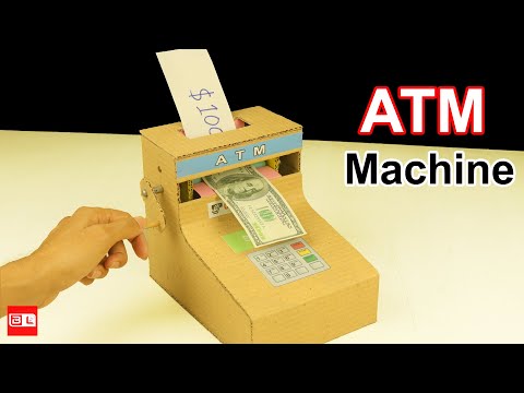 How to Make Personal ATM Machine | DIY Money Printer Machine