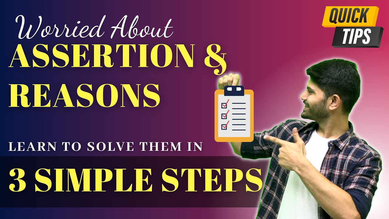 How to Solve Assertion Reason Type Questions in SST Class 10 | Tips to Solve Assertion Reason