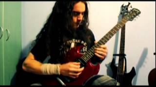 Dragonforce - Strike Of The Ninja (Guitar solo demonstration) - Orion's Reign