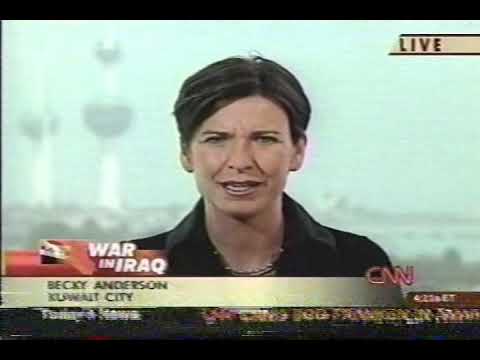 News coverage during the US invasion of Iraq, April 7-10 2003 part 3 - CNN