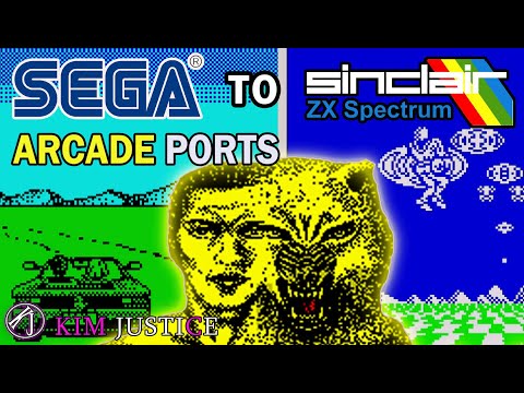 A Look at ALL the Sega Arcade to ZX Spectrum Ports (1985-1992) | Kim Justice
