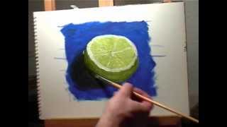 Oil Painting Lesson 2 - How to Paint a Simple Still Life