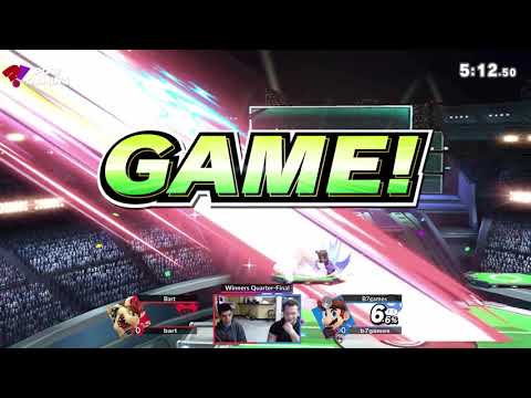 SSB 14 - Bart (Bowser) vs. B7games (Dr. Mario) Winners Quarter-Final