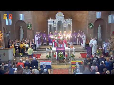 Eerste heilige mis Sander Kesseler in de St Georgiuskerk in Heumen