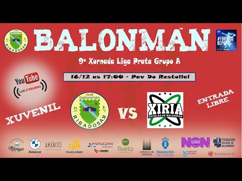 9ª Xornada Xuvenil  Masc. Liga Prata grupo A Bm Ribadosar  vs Laber Xiria B