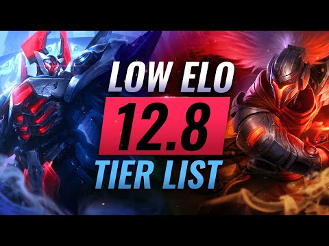 LOW ELO Patch 12.8 Tier List: Solo Laners are KING - League of Legends