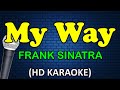 MY WAY Frank Sinatra HD Karaoke