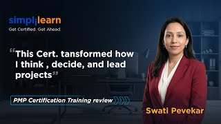 Simplilearn Reviews | How PMP Helped Swati Drive Decisions & Expand Growth #GetCertifiedGetAhead