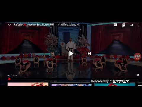 Am reactionationat la Rafello X Vulpita-Sushi Maki | Oficial Video 4 K