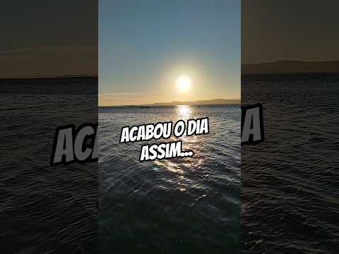 POR DO SOL EM LAGUNA SANTA CATARINA #fishing #lagunafishing #pordosol #pescaria #fish #peixe #mar
