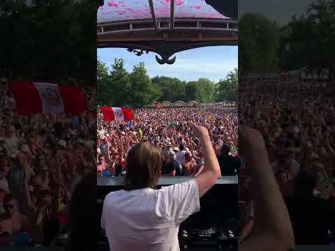 Bingo Players ending set with RATTLE - Tomorrowland 2022 #shorts