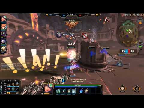 Neith attack canceling, crit build - Smite