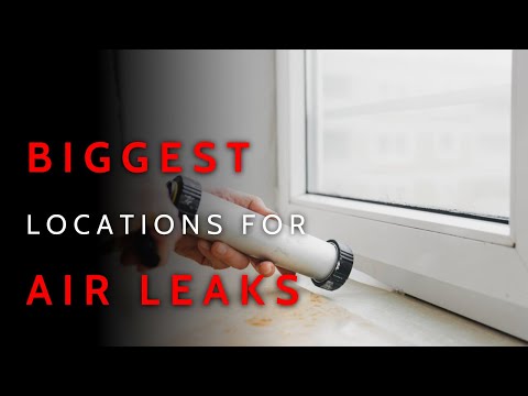 3 BIGGEST Locations For Air Leakage in a Home