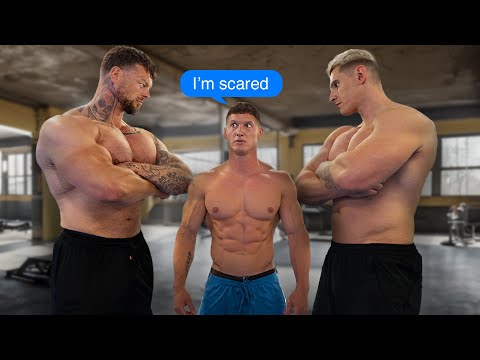 Strength Challenge vs GIANT BODYBUILDERS