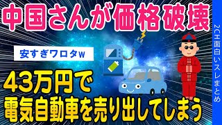 なんか谷亮子みたいで草車は金メダルに遠く及ばないけどw - 【2ch面白いスレ】中国さんが価格破壊43万円で電気自動車を売り出してしまうww【ゆっくり解説】