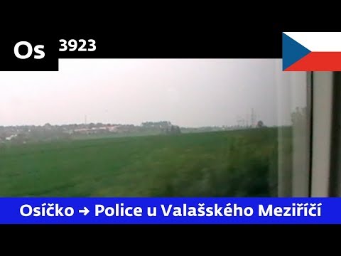Jízda vlakem Os 3923 - 2.5.2014 [480p]