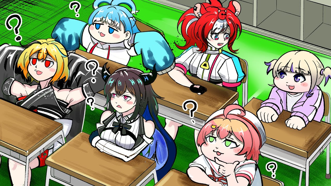 【手描き】ホロ国際伝言ゲーム編！開幕！！！【ホロライブ切り抜き/ホロライブ】