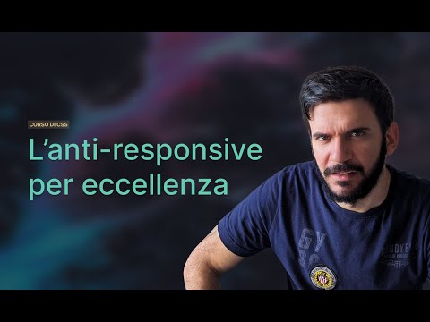 Rendere responsive le tabelle con CSS | Lezione 06 | Corso CSS in Italiano