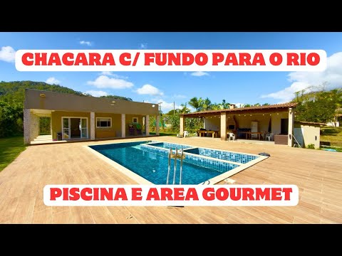 CHÁCARA COM FUNDO PARA O RIO EM ITARIRI/SP - 20  MINUTOS DA PRAIA DE PERUÍBE/SP
