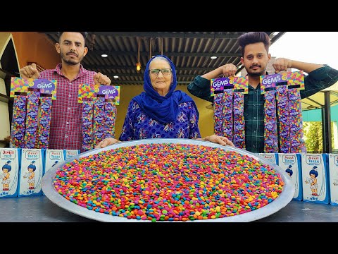 GEMS Milkshake | Chocolate milkshake recipe | Veg Village Food