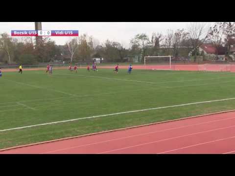 20161105 Bozsik Akadémia U15 - Videoton FC U15 összefoglaló