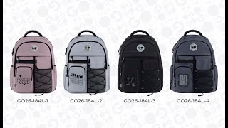 Рюкзак GoPack Education Teens темно-сірий GO26-184L-4 На замовлення