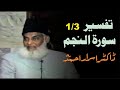 1/3- Tafseer Surah An-Najam (In Detail) By Dr. Israr Ahmad