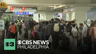 Long lines at PHL Airport as partial government shutdown, TSA staffing constraints continue