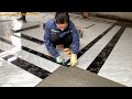 Construction And Decoration Of Creative Living Room Floor With Beautiful Ceramic Tiles 80 X 80cm