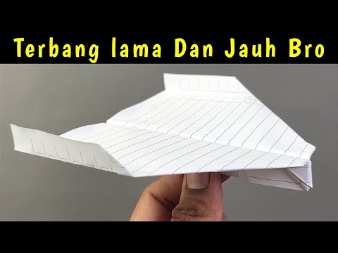 Pesawat Kertas Terbang Lama | Paper Airplane World Record