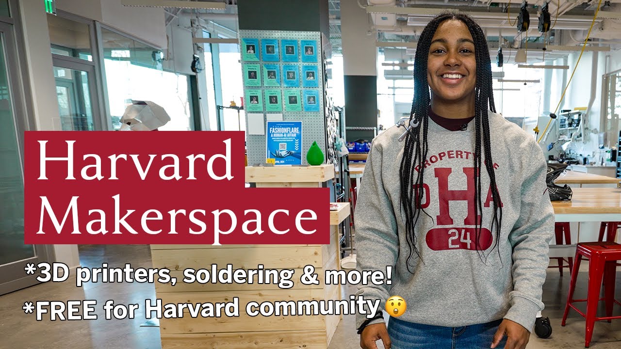 Harvard Makerspace Tour | REEF Makerspace in the Science and Engineering Complex