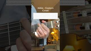 Adiós- Gustavo Cerati (versión guitarra)