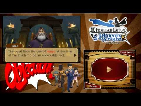 Prof. Layton vs. Phoenix Wright: Ace Attorney pt39 - Layton To the Rescue!