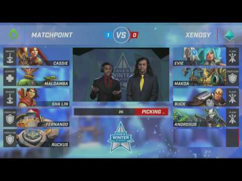 PALADINS: NA EVIE'S WINTER CLASSIC FINALS | Match Point VS Xenosy