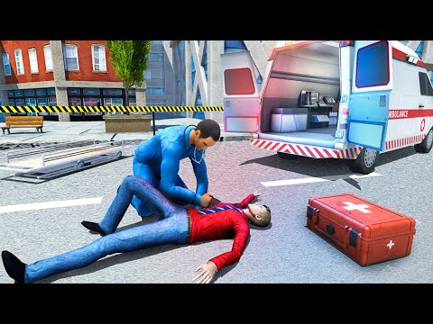 City Ambulance Emergency Rescue Simulator Android Gameplay #1